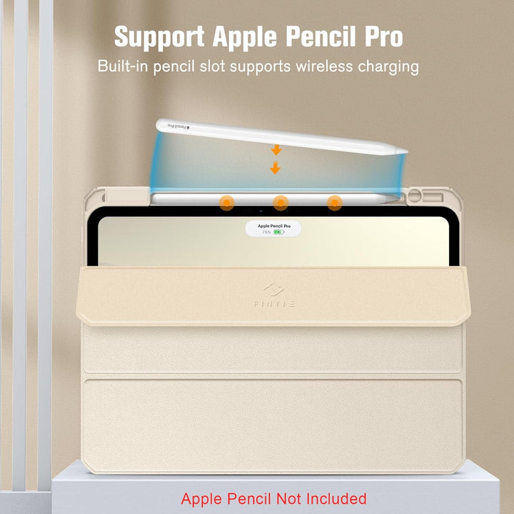 Fintie Hybrid Hülle für iPad Pro 11 Zoll (M5/M4) 2025/2024 mit Stifthalter - Stossfeste Schutzhülle