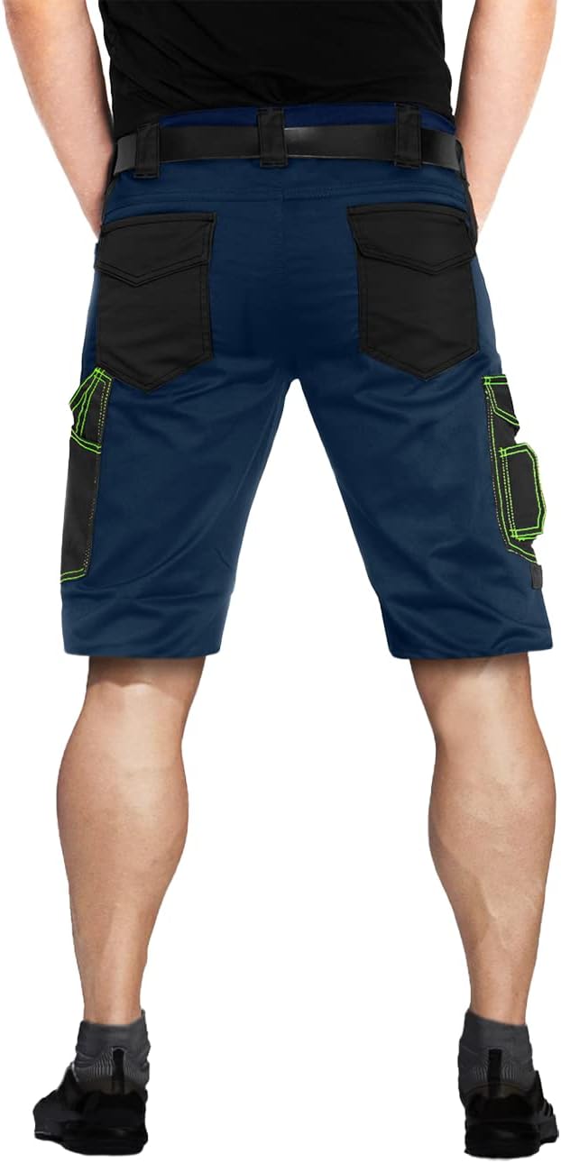 ACE Genesis Herren-Arbeits-Hose kurz - Männer-Cargo-Hosen für die Arbeit - Shorts mit Stretch-Bund 4