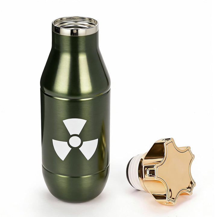 Grogife Thermoskanne 500ml Geschenke für Männer Papa, Lustige Geburtstagsgeschenk für Mann Jagd Jäge