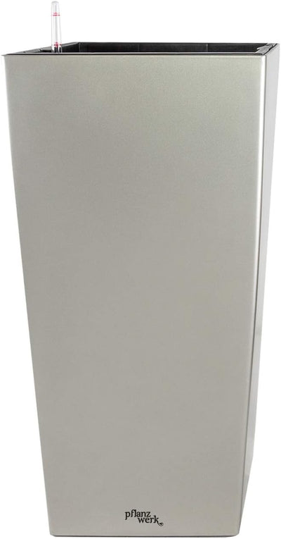 Pflanzwerk® ÖKOSYSTEM Pflanzkübel Square - Blumentöpfe Übertöpfe mit BEWÄSSERUNGSSYSTEM - 75x40x40cm