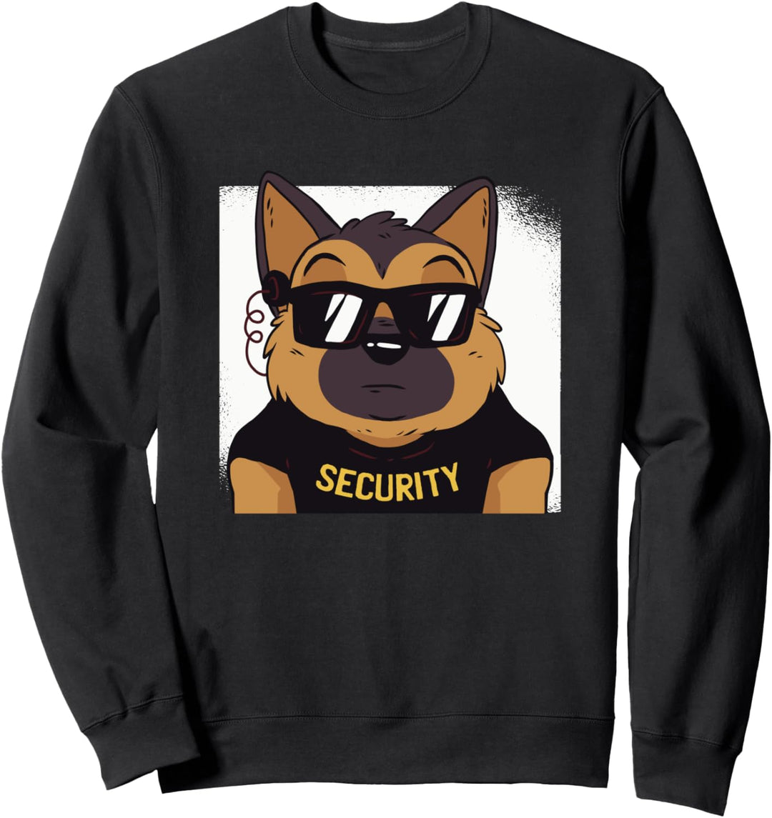 Cute Dog German Shepherd Security Puppy Halloween Costume Sweatshirt