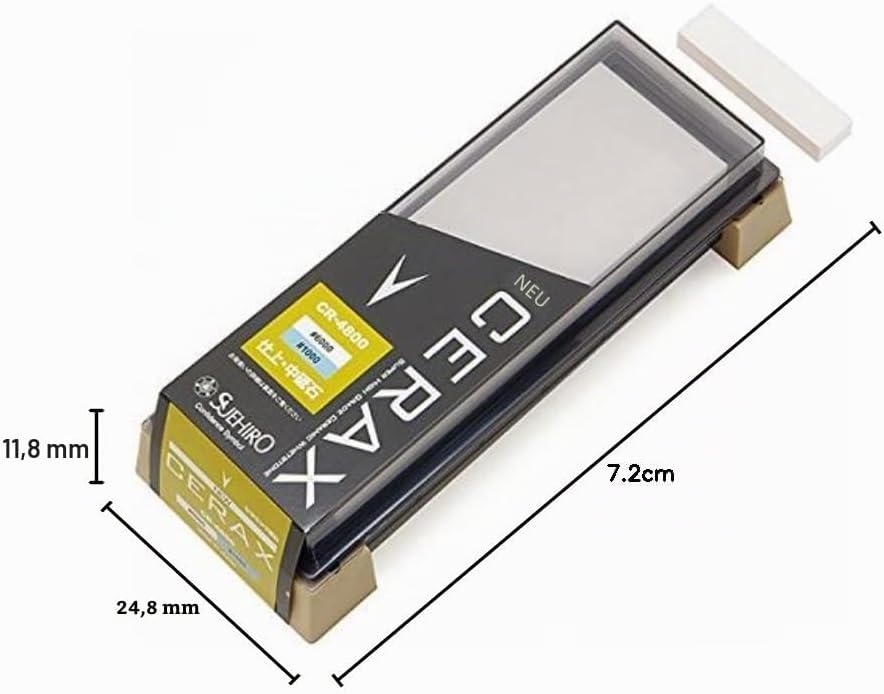 Suehiro Cerax CR-4800 Kombinations-Schleifstein, # 6000/# 1000 (WA), Einweichstein CR-4800 (#1000/#6