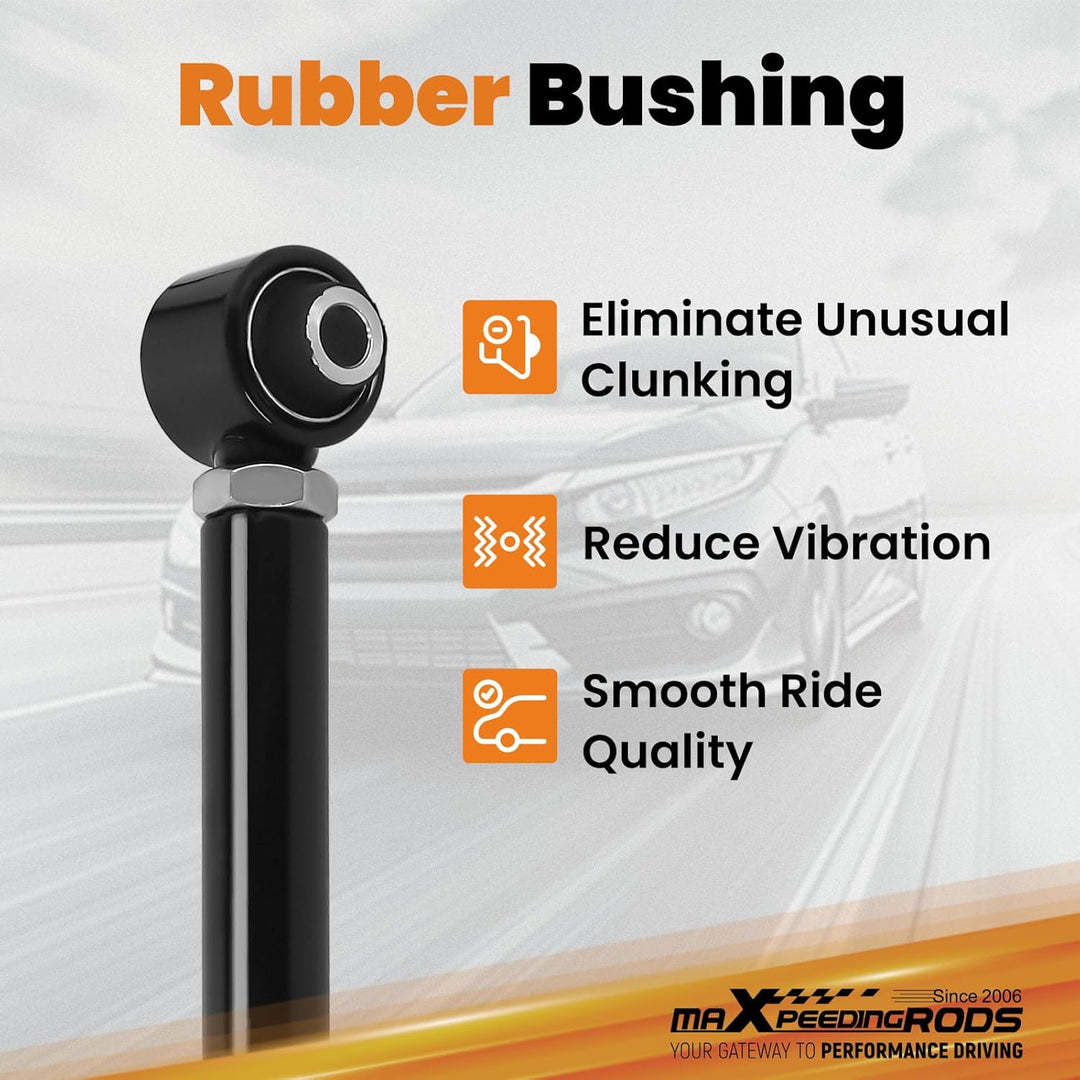 maXpeedingrods 2x Einstellbar Querlenker Querstrebe für 3er E36 E46 M3 Z3 Z4 Hinten Sturz KIT
