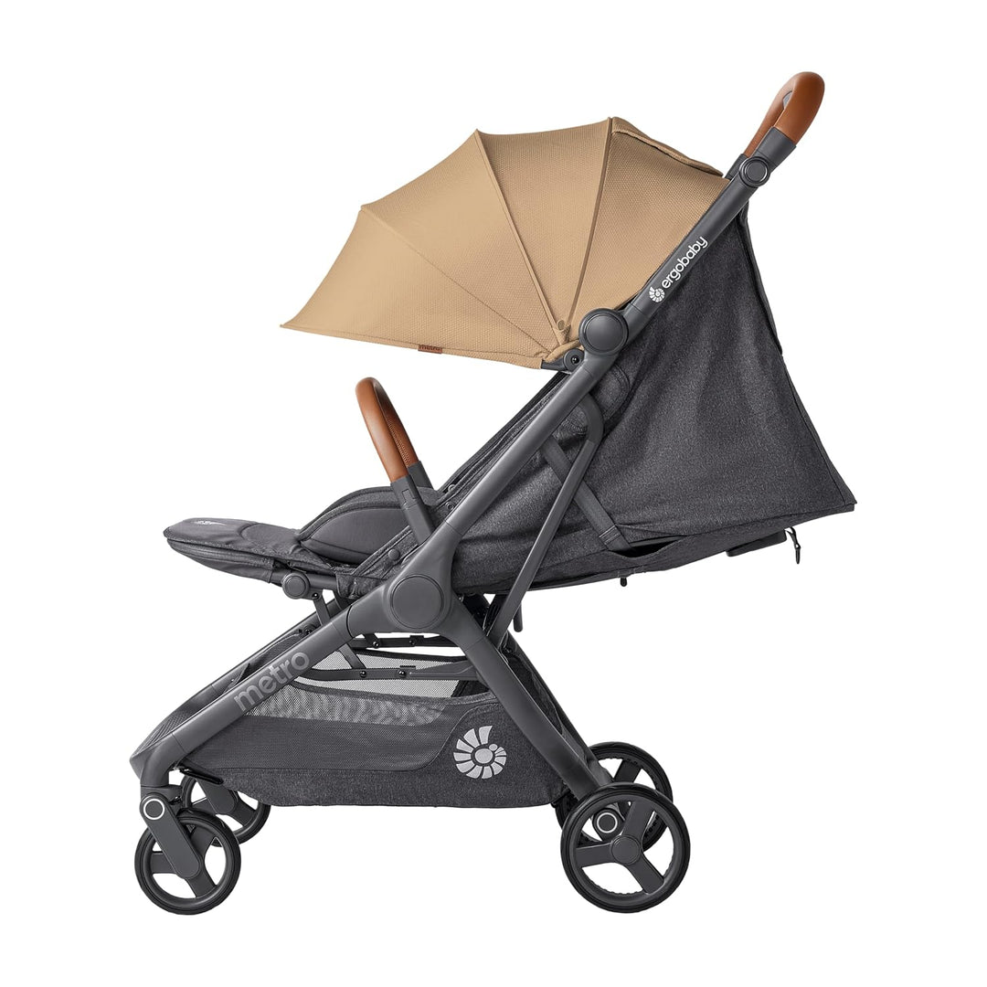 Ergobaby Metro3 Deluxe Kinderwagen Buggy mit Liegefunktion, Baby-Buggy ab Geburt bis 22kg (0-4 Jahre