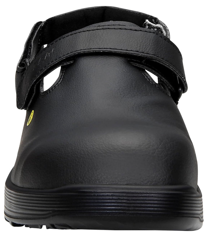 ELTEN Clog MICHEL black ESD SB, Herren, Textil, Stahlkappe, leicht, klassisch, Schwarz, Grösse: 47 4