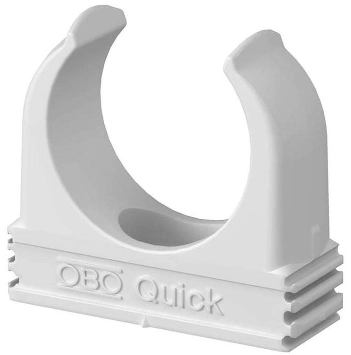 OBO Quickschelle 2955 F M25, reinweiss, flammwidrig, 100 Stück
