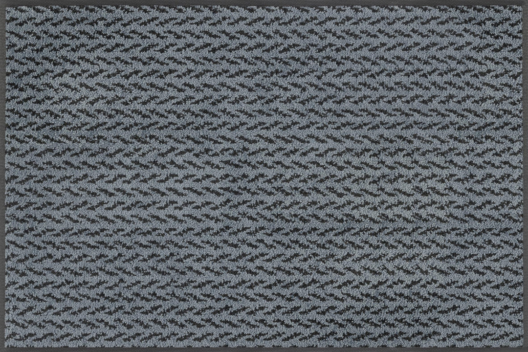 wash+dry Fussmatte, Duo Denim 60x90 cm, innen und aussen, waschbar 60x90cm, 60x90cm
