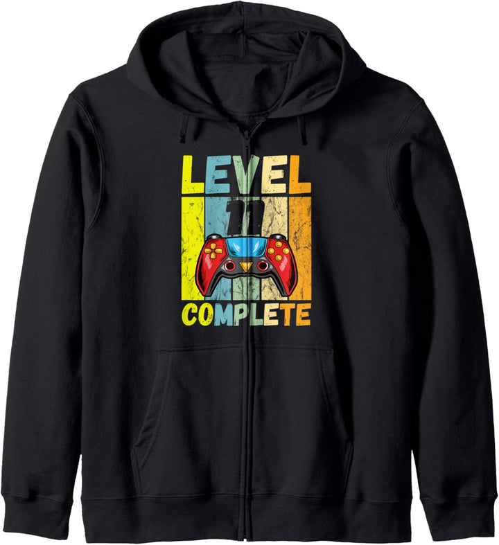 11. Geburtstag Junge Mann Level 11 Jahre Geschenk Kapuzenjacke