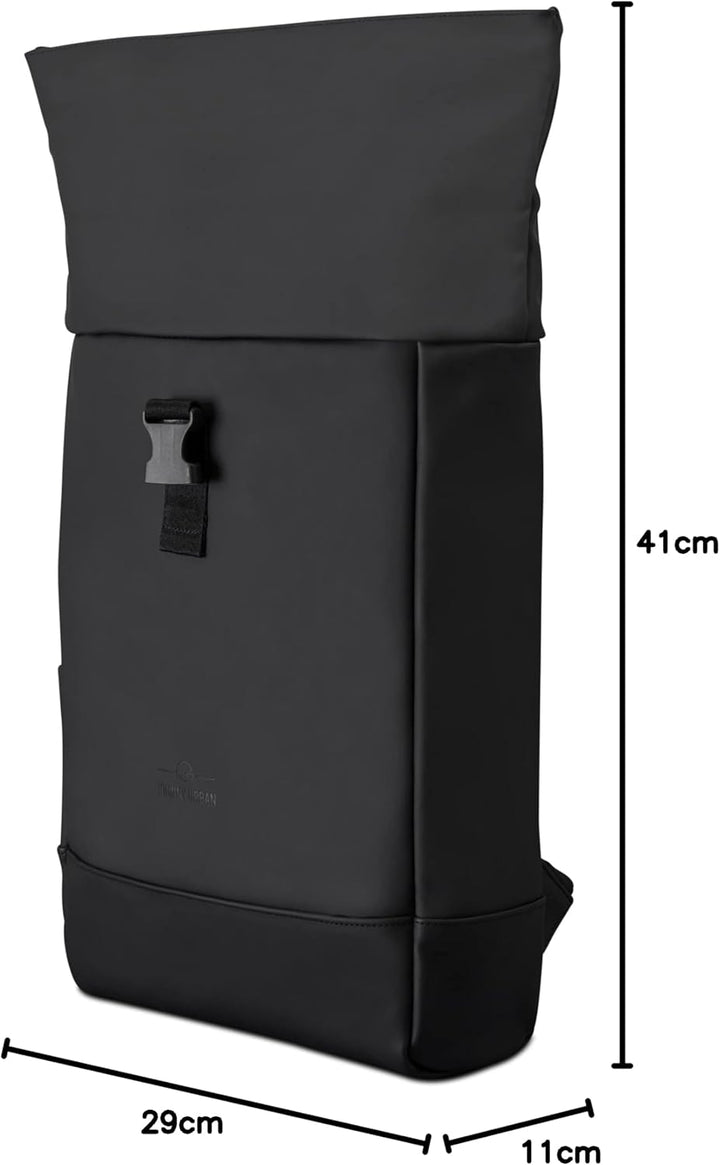 Johnny Urban Rucksack Damen & Herren - Harvey Medium - Rolltop Mit Laptopfach für Uni Business City