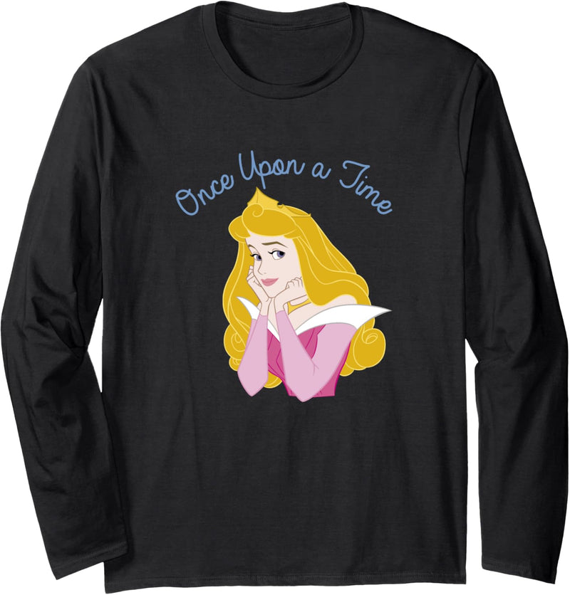 Disney Sleeping Beauty Aurora Head In Hands Once Upon A Time Langarmshirt