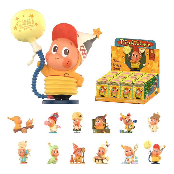 POP MART Twinkle Twinkle Be a Little Star Series Figures Sammelfiguren Sammler Kunstspielzeug Spielz