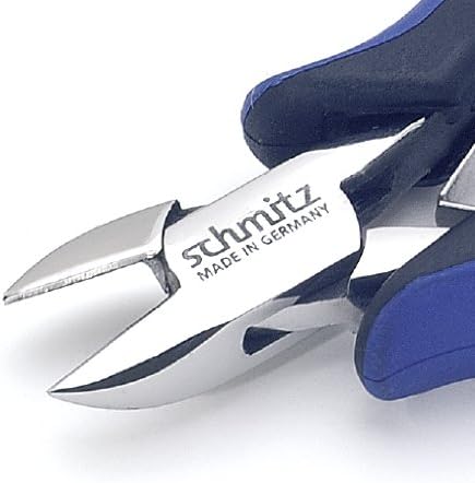 Seitenschneider 125mm - schmitz 3202HS22 - ovaler Kopf mit feiner Schneid-Wate - ESD/EGB - Dissipati