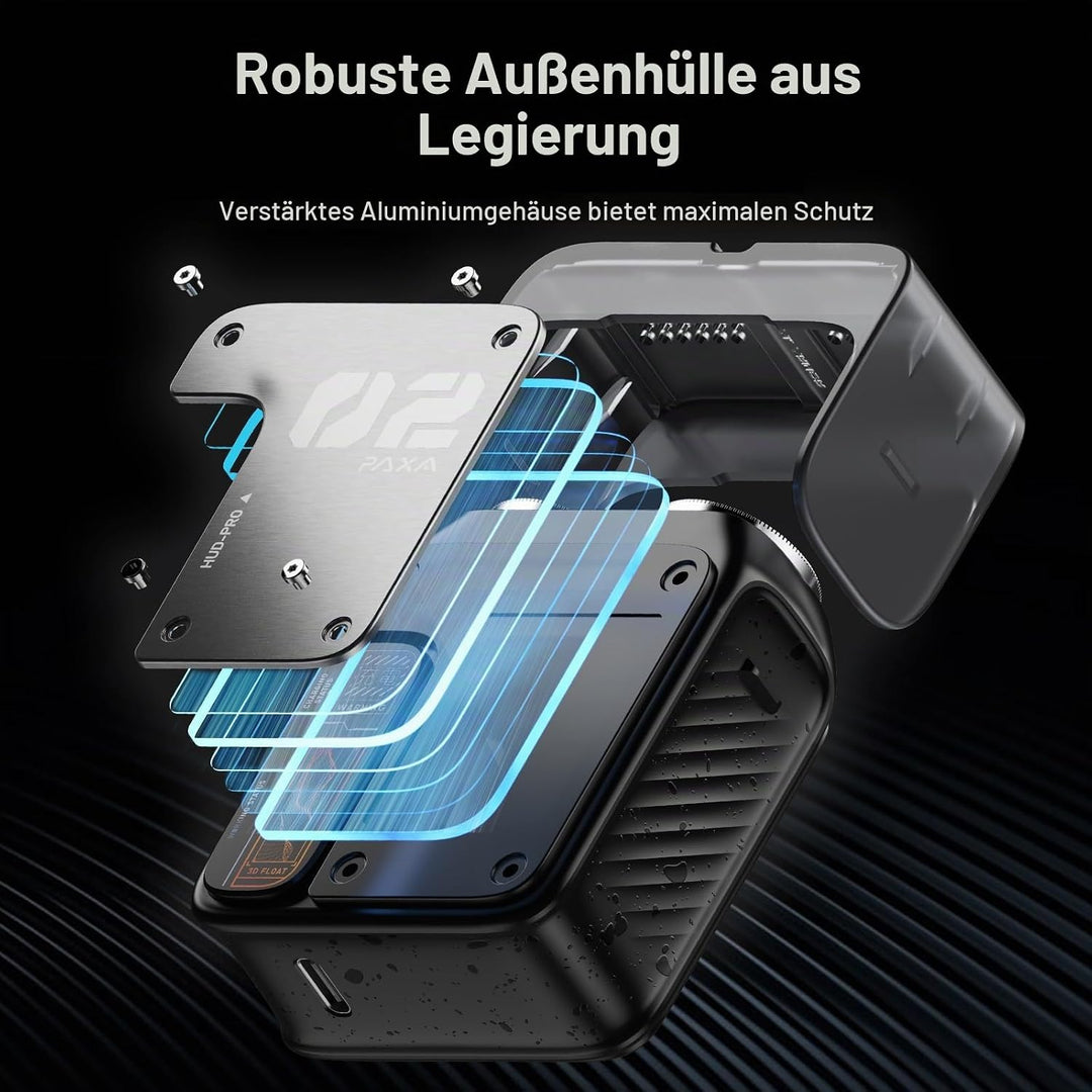 PAXA T01 Rasierer Herren Elektrisch,9000U/Min Kompakter Elektrorasierer,IPX7 Rotationsrasierer Mini