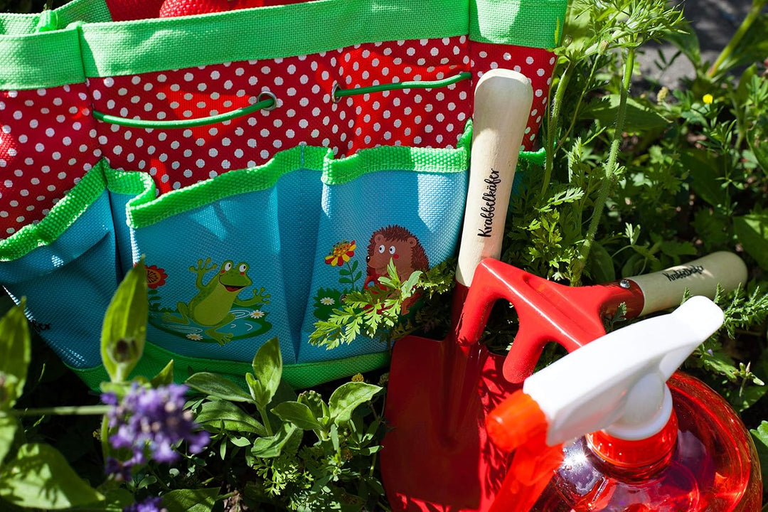 moses. - Krabbelkäfer gefüllte Gartentasche für Kinder, Gartenarbeits-Set mit Tasche, Schaufel, Hark