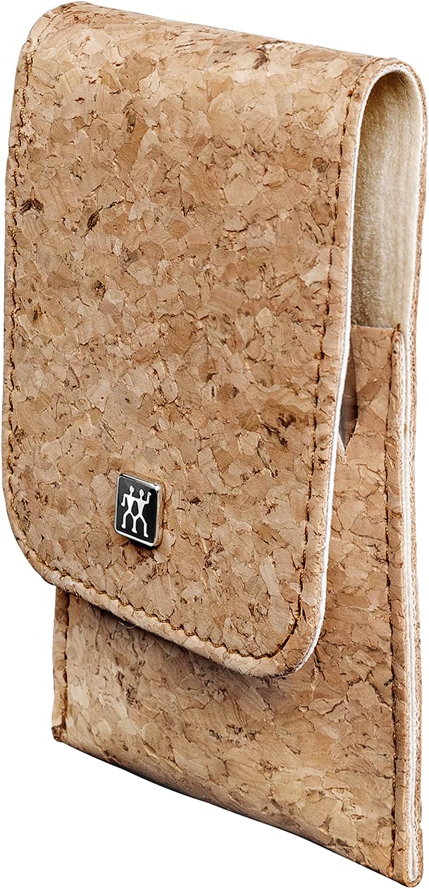 ZWILLING TWINOX Maniküre Pediküre Set 3-teilig in Reisegrösse, Geschenkset, Kork Edition, Beige 9 cm