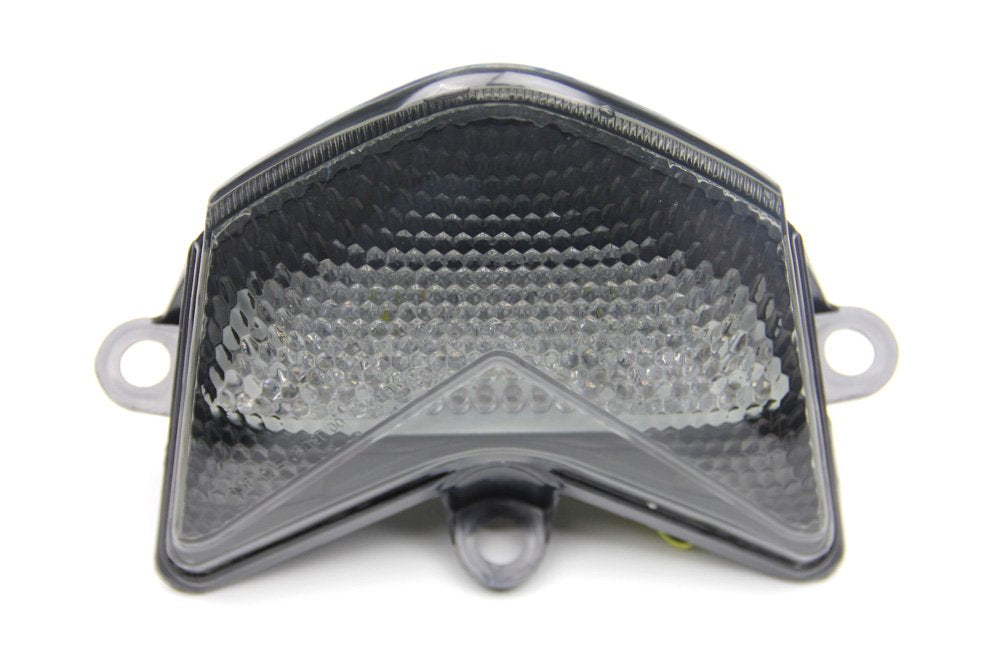 avdb-moto LED-Bremslicht mit integrierten Blinker kompatibel mit Kawasaki ZX10R 2004/2005 (Getönt),