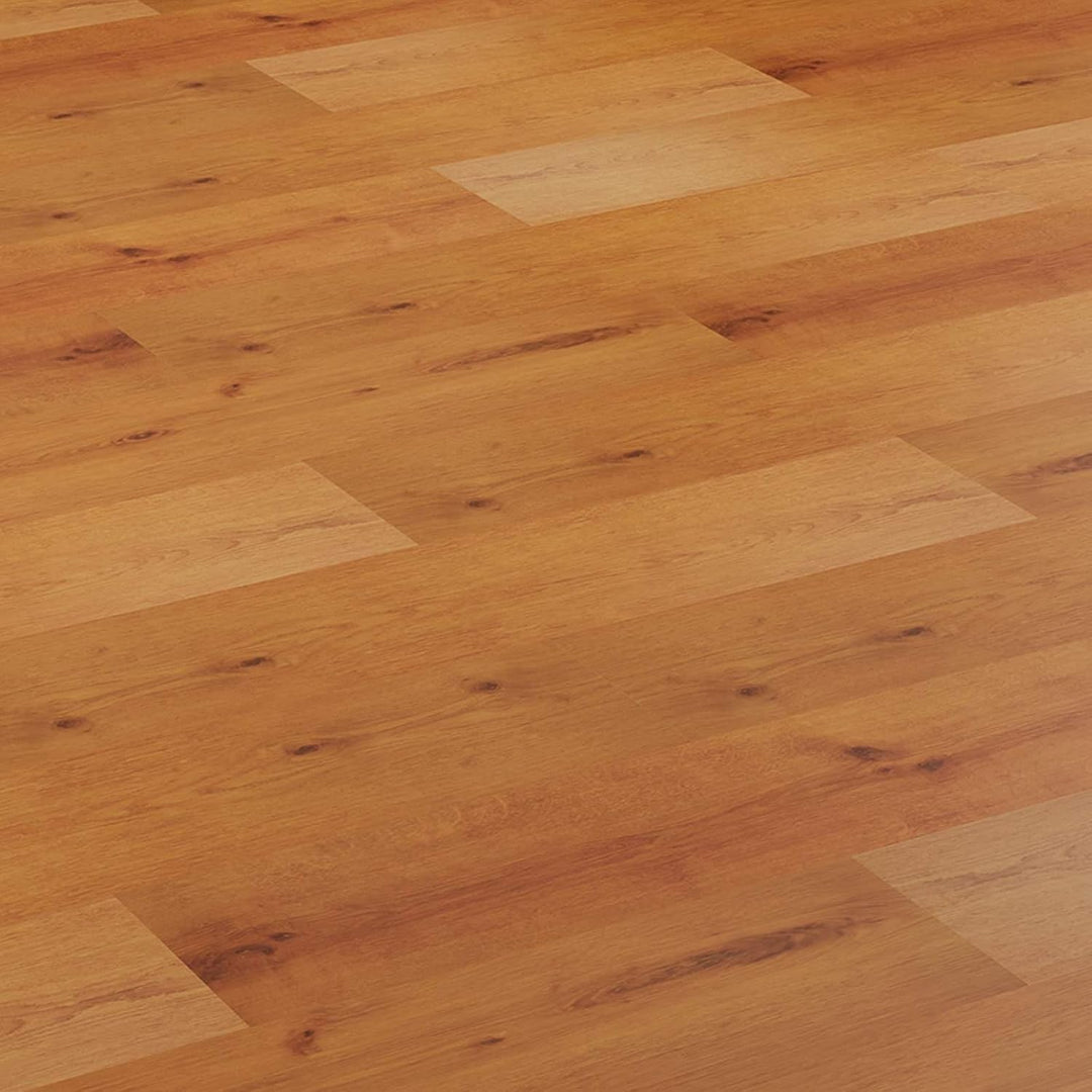Laminatboden Sandy Beige 15 Stück Holzwerkstoff, 101 x 20 x 0,8 cm, Klick-Laminat ohne Fase für Wohn