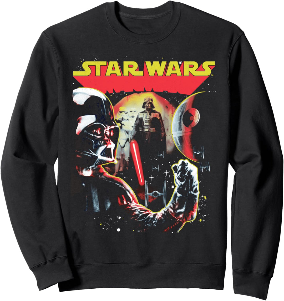 Star Wars Darth Vader Death Star Double Portrait Sweatshirt