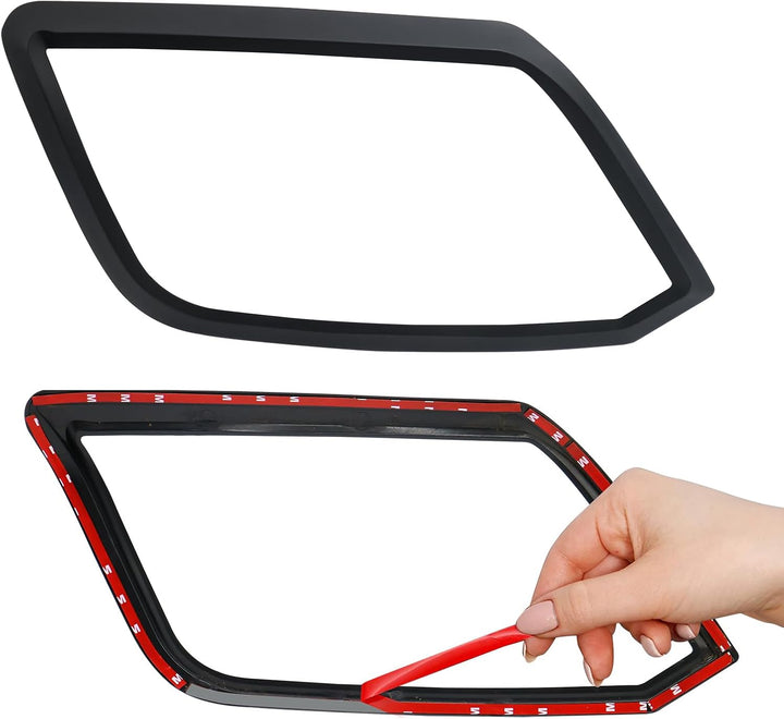 JHCHAN Scheinwerfer abdeckung Aussenschutzverkleidung für VW Amarok Erste Generation 2010–2022 V5 V6