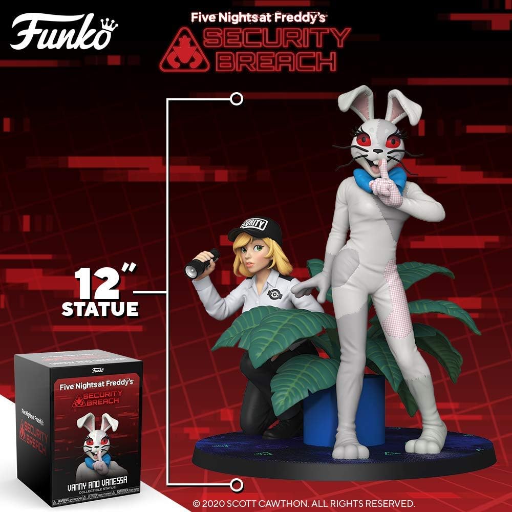 Funko Statue: Five Nights at Freddy's, Vanny und Vanessa, 30,5 cm, 55415, One Size