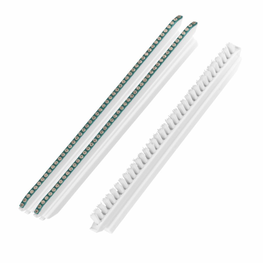 Fugentorpedo Ersatz-Set 3 mm – 2 Diamant-Schleifstege + 1 Fugenbürste – Nachfüllset für zementäre Fl
