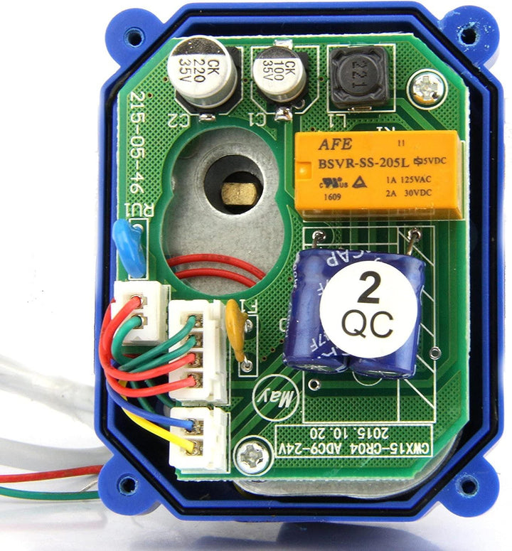 U.S. Solid 1" Motorkugelhahn Messing 2 Wege DN25 Elektrische Zonenventil, 9-24V AC/DC, 2 Drähte, Aut