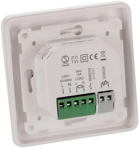 Viessmann Vitoplanar Schaltereinbauthermostat Touchdisplay weiss
