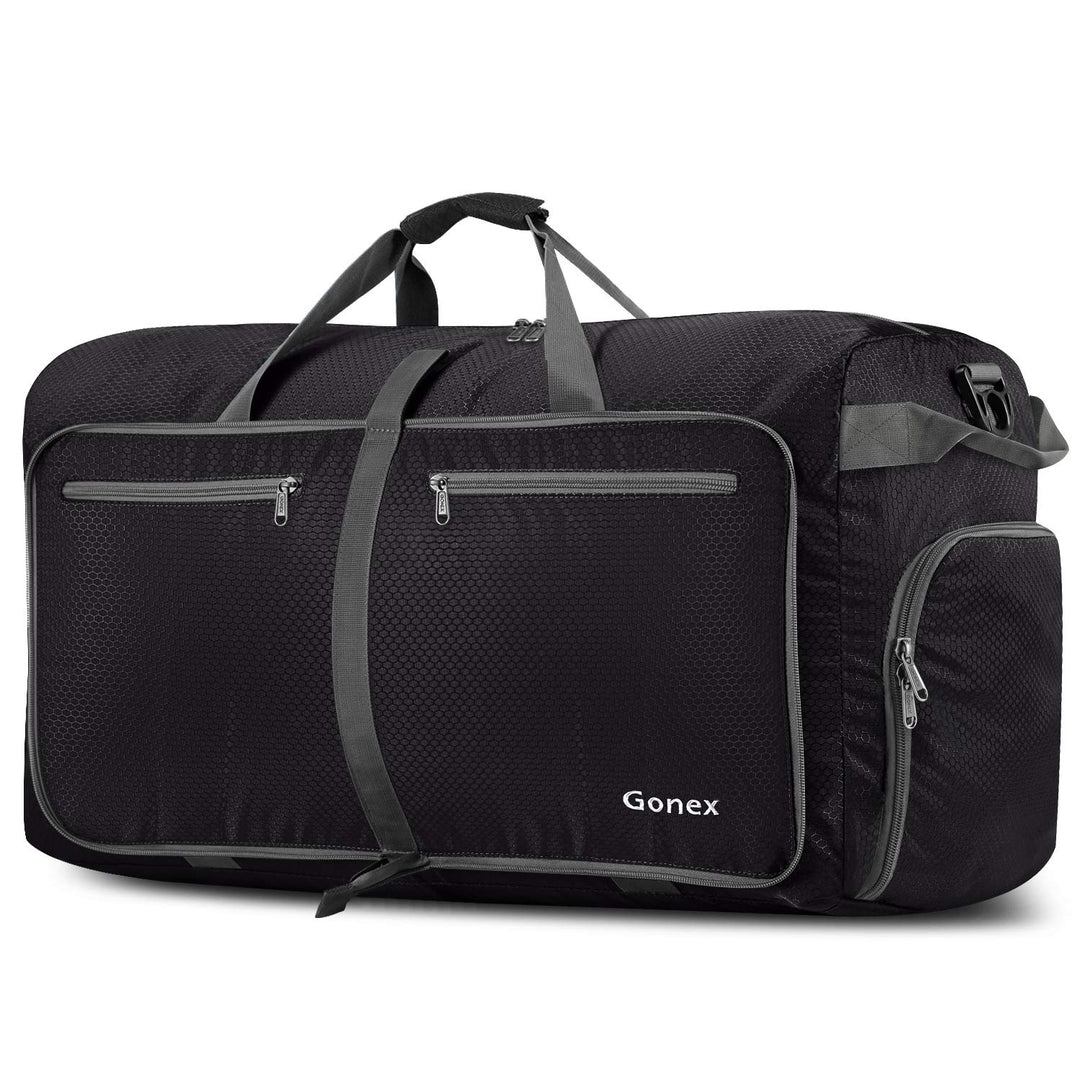 Gonex Faltbares Reisegepäck Leicht 40/60/80/100/150L Grosse Reisetasche Sporttasche für Reise Gym Ur