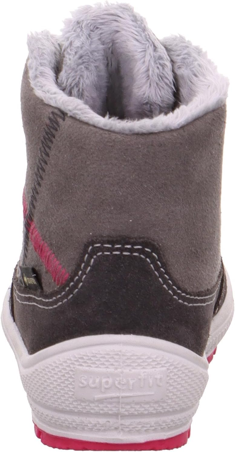 Superfit Mädchen Groovy Warm Gefütterte Gore-tex Schneestiefel 19 EU Grau Pink 2010, 19 EU Grau Pink