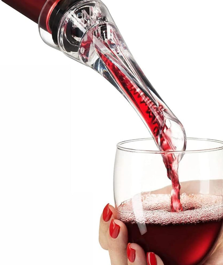 Smaier Korkenzieher Wein Set, Wein-Öffner,Korkenzieher Vakuumpumpe Luxus Flaschenöffner für Rotwein