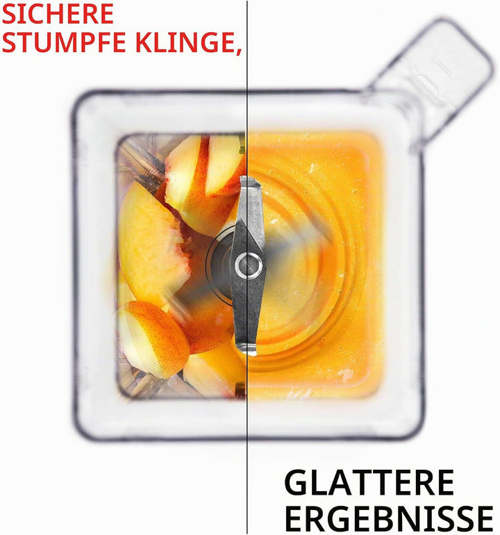 Blendtec 40-642-50 Mini WildSide Jar Behälter, 1.3 L, Transparent Mini-Glas von WildSide, Mini-Glas