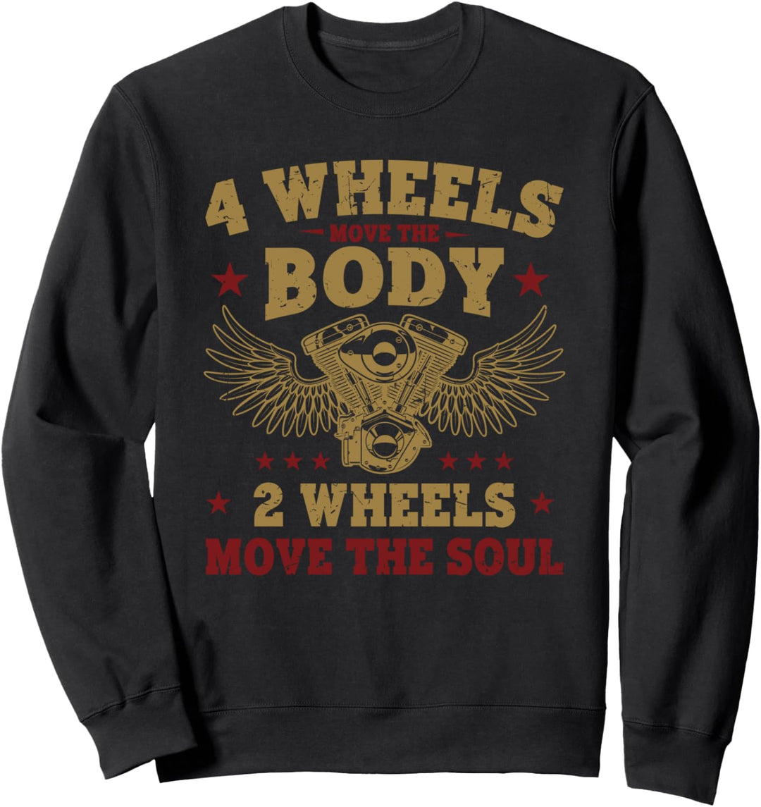 Street Bike Superbike Supermoto Biker Motorrad Fahrer Sweatshirt