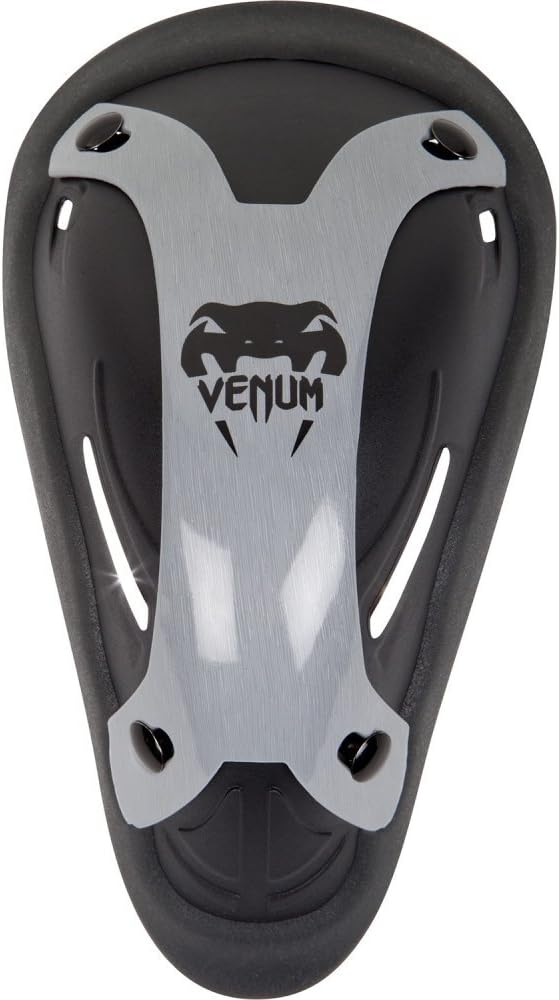 Venum Challenger Adult Groin Guard - Silver Series L Schwarz, L Schwarz