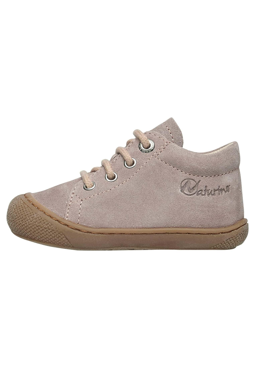 Naturino Cocoon-Lauflernschuhe aus Veloursleder 18 EU Rosa Antico, 18 EU Rosa Antico