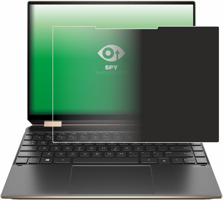 upscreen Blickschutzfilter für HP Spectre x360 (14-eX) Privacy Filter Blickschutzfolie Sichtschutz-F