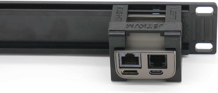 Rackhalterung für 3 Stück JetKvm - 2 Abdeckplatten