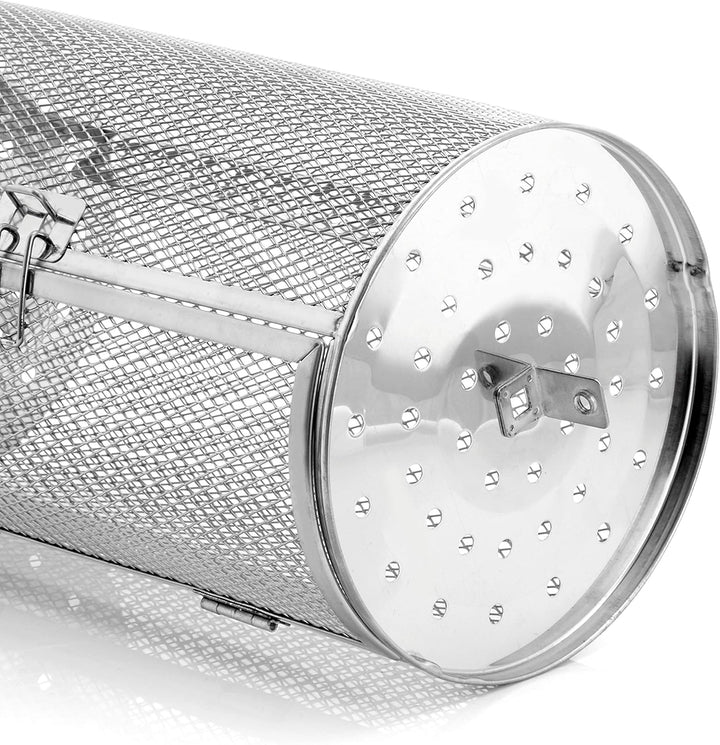 Stillstern Edelstahl Grillkorb für Minibackofen Bratenkorb - 14cm Ø