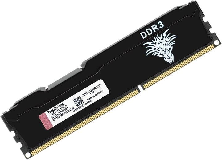 DDR3 8GB Desktop RAM 1333MHz PC3-10600 UDIMM Non-ECC Unbuffered 1.5V 2Rx8 Dual Rank 240 Pin CL9 PC C