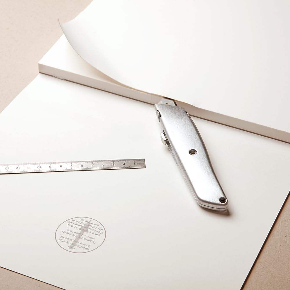 Clairefontaine 96344C Aquarellblock Fontaine Satiné (100% Hadern, feinkörnig, glatt, für Nass- und T