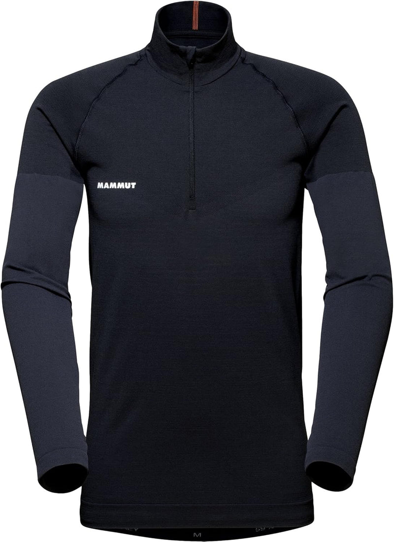 Mammut Herren Trift Half Zip Longsleeve XL Schwarz, XL Schwarz