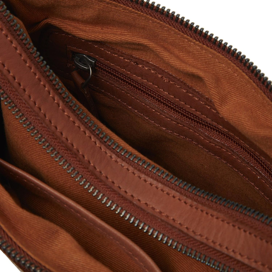 The Chesterfield Brand Caroline Schultertasche Leder 23 cm Cognac Einheitsgrösse, Cognac Einheitsgrö
