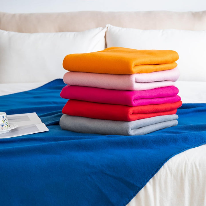 Fleece-Überwurfdecke, 6 Stück, weiche Kinderdecken, gemütlich, leicht, Reisedecke, Haustierdecke, wa