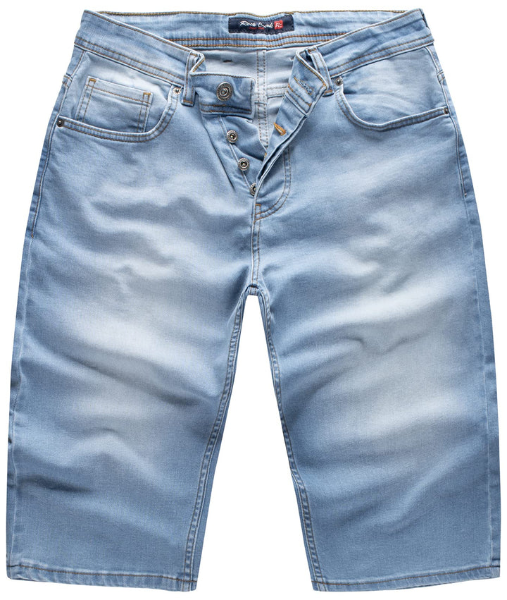 Rock Creek Herren Shorts Jeansshorts RC-2359 30W Blau, 30W Blau