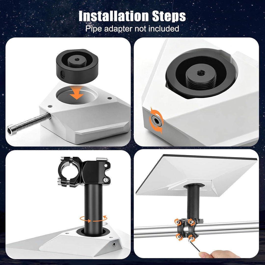 Aluminium Starlink Halterung, Starlink Mini Stange Halterung 2025/2024