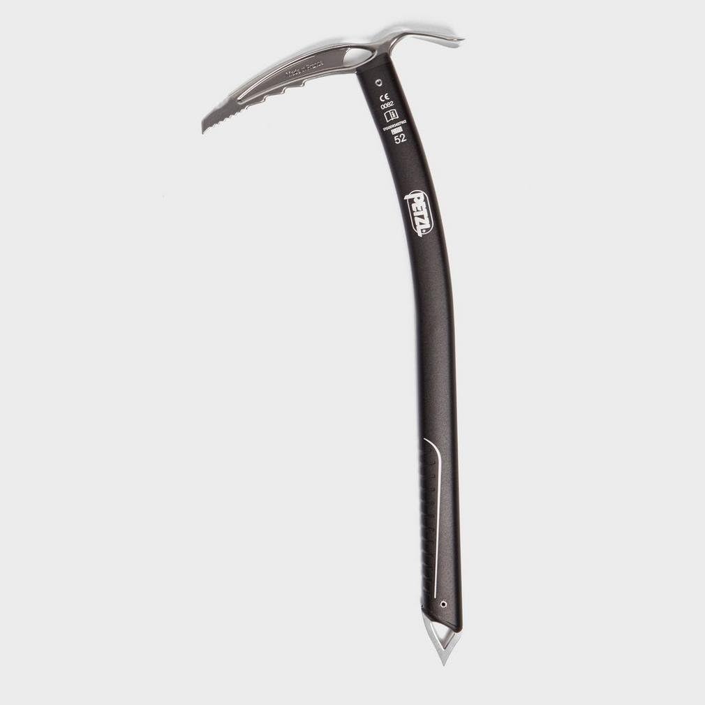 Petzl Erwachsene Eispickel Summit 52 Schwarz, 52 Schwarz