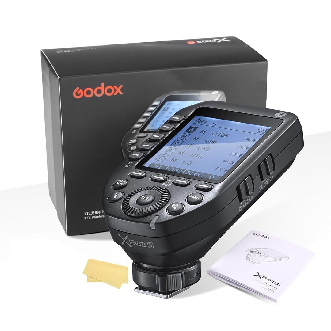 Godox Xproii-S Flash Trigger Kamera Wireless Blitzauslöser 2,4 GHz 1/8000s HSS TTL Umwandlung für So