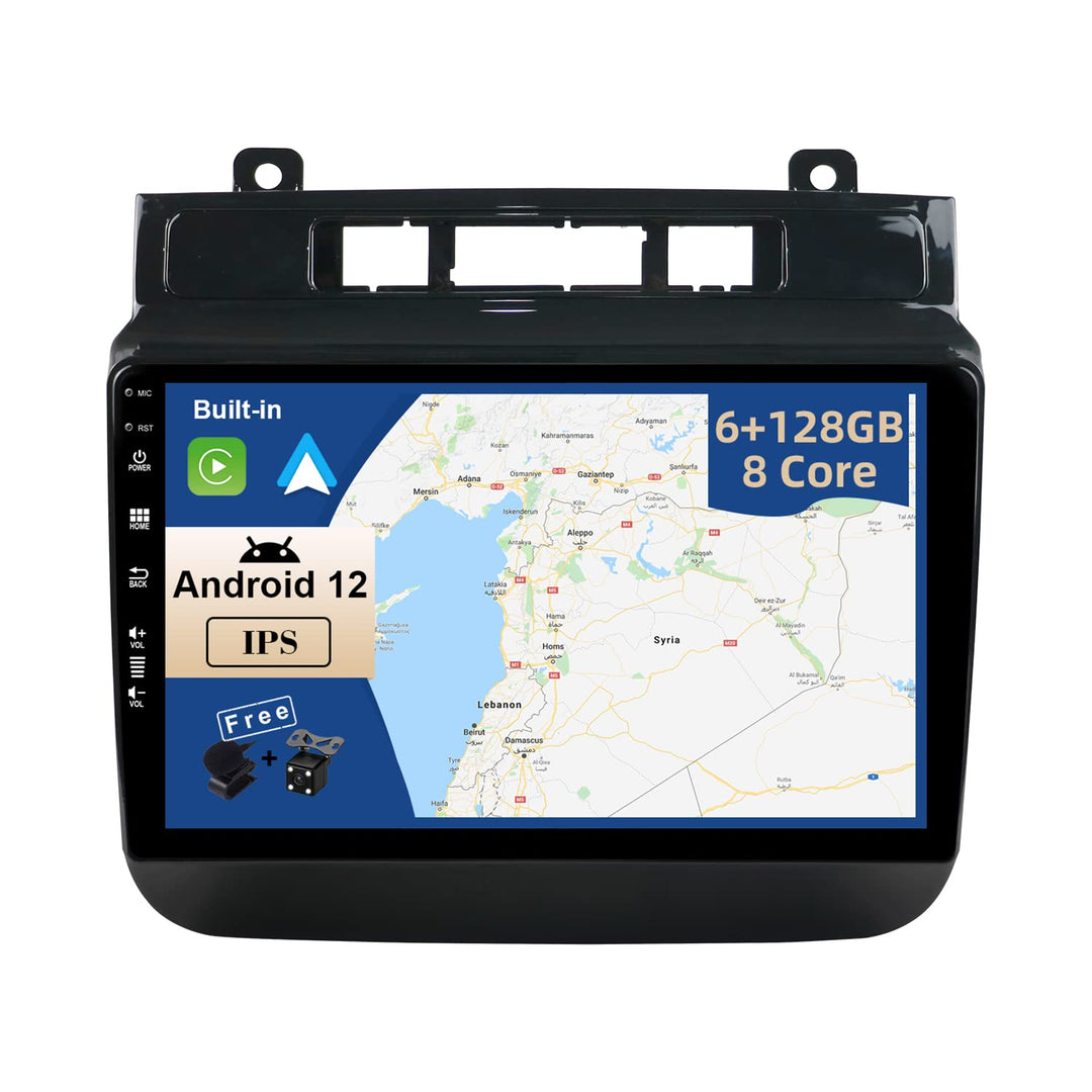 JOYX - [6G+128G] - Android 12 IPS Autoradio Passt für VW Touareg FL NF (2011-2017) - Kabellos CarPla