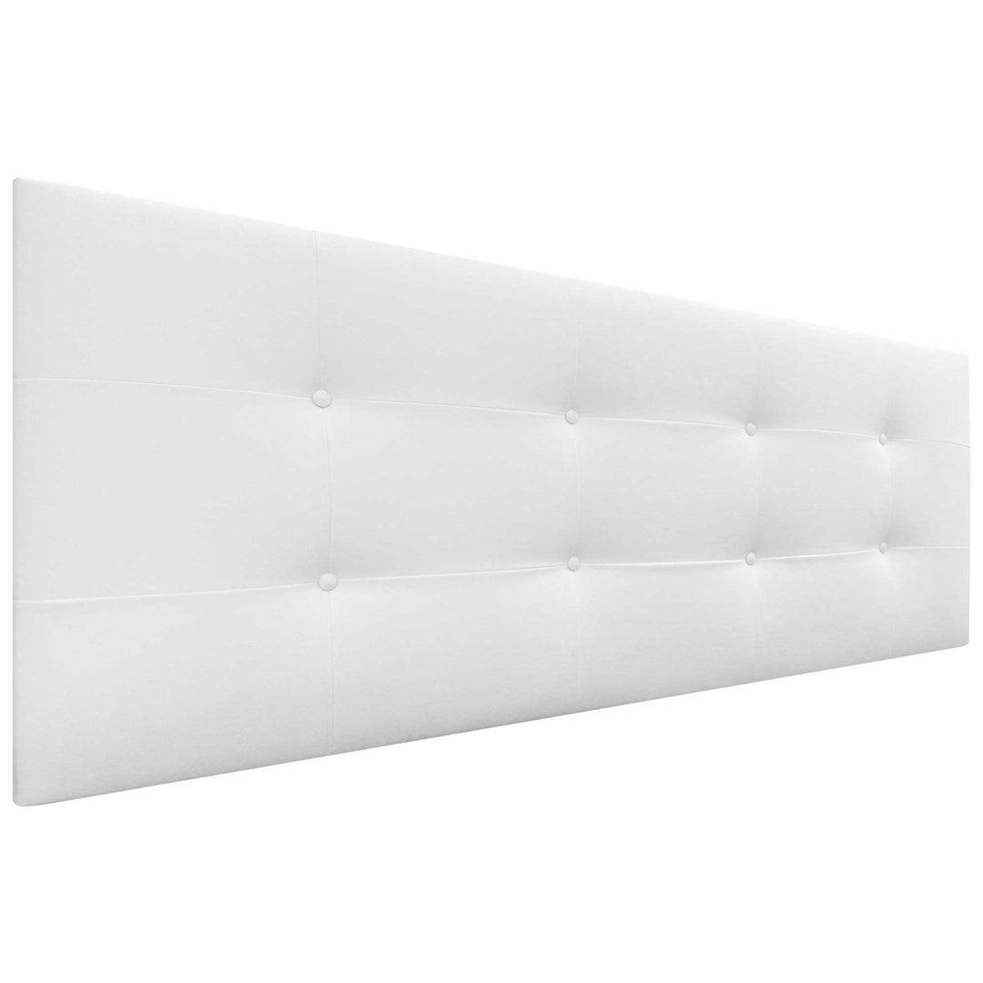 DHOME Kopfteil, gepolstertes Bett Kopfteil 8cm dick. Gepolstertes Kopfteil ACUALINE Stoff und Kunstl