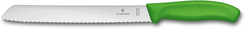Victorinox, Swiss Classic, Profi Brotmesser, Extra Scharfe Klinge, Wellenschliff, 21 cm, Robuster Ku