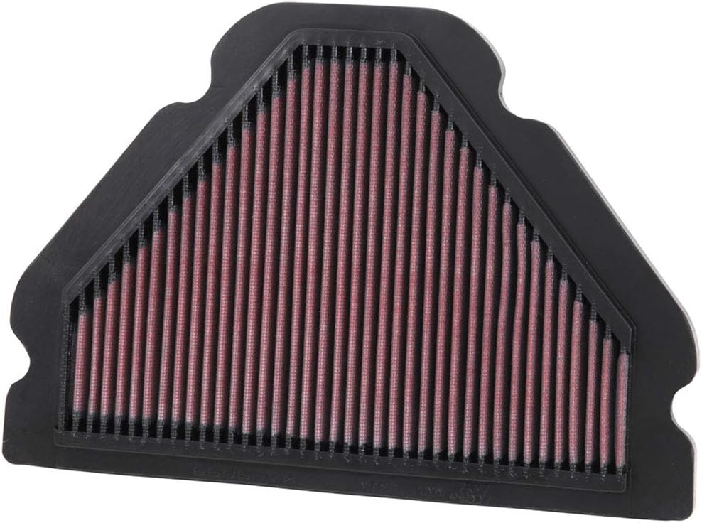 K&N KA-9098 Motorrad Tauschluftfilter, Rot